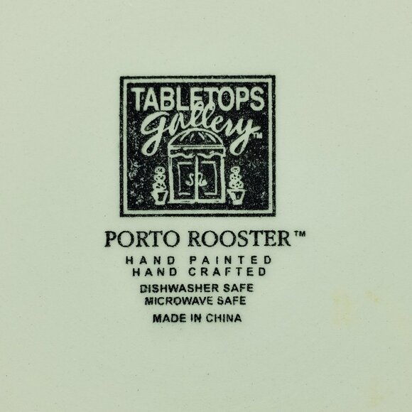 Tabletops Unlimited Porto Rooster Soup Pasta Bowls Tabletops Gallery Soup Bowls - Picture 5 of 8